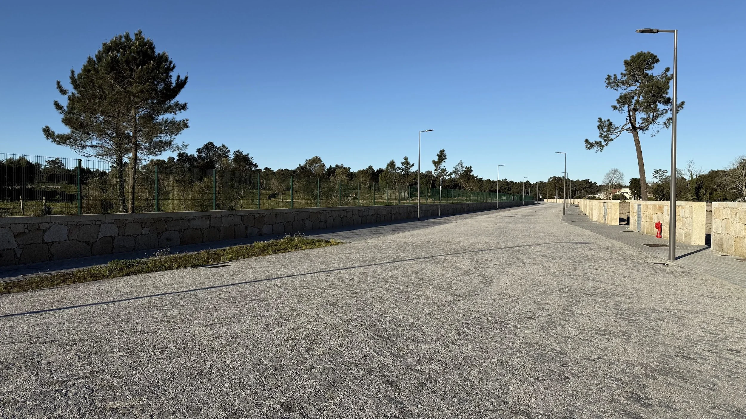 Portões automáticos dos lotes