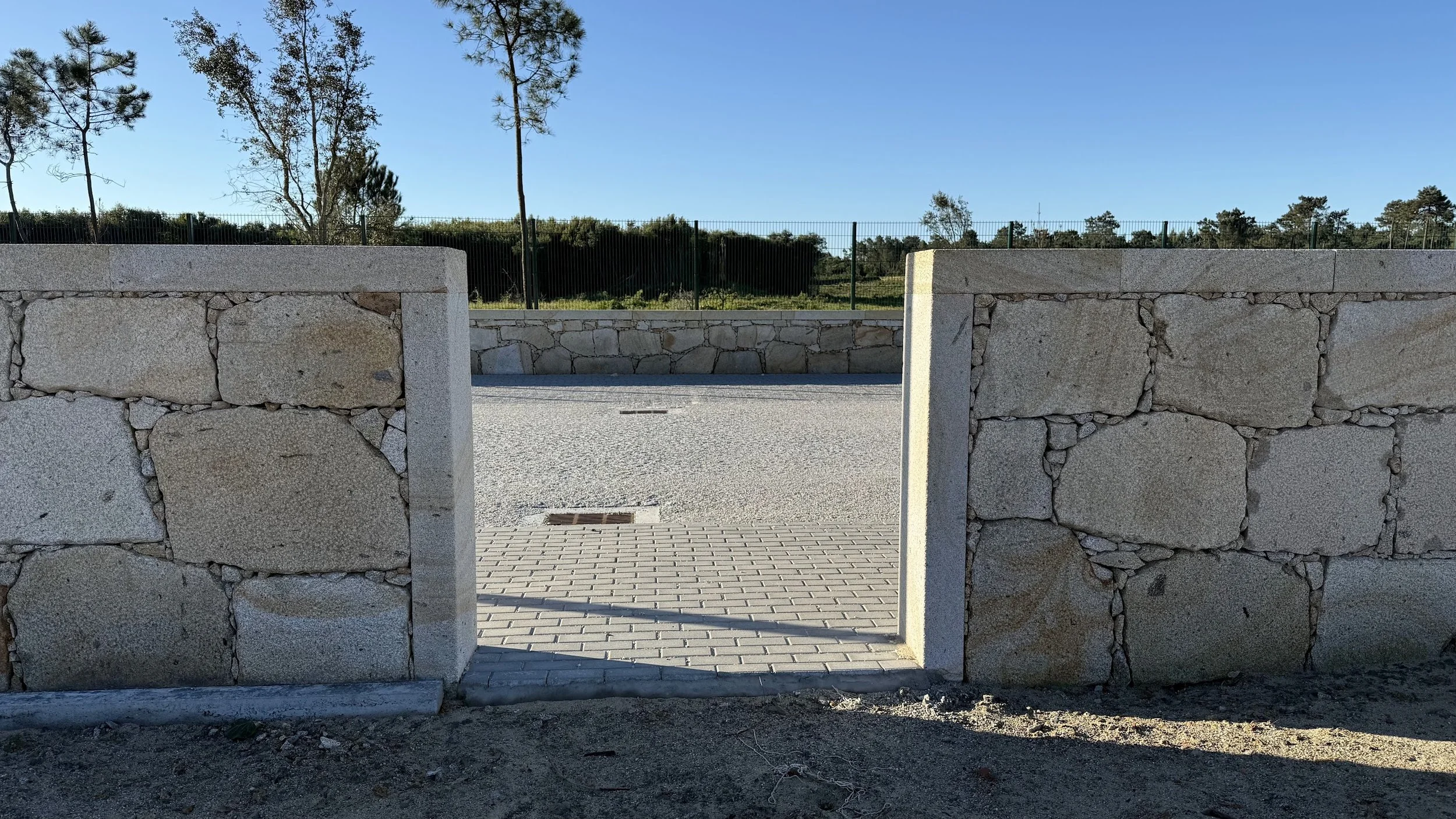 Envolvente natural junto ao mar